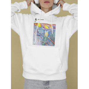 Hoodie Edward Munch Creek. Forțele armate și strigătul rashiștilor